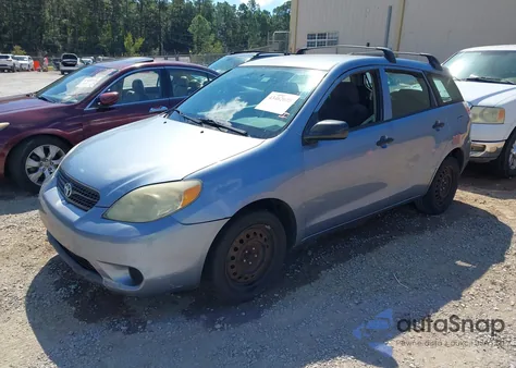 2006 Toyota Matrix z USA, uszkodzony, nr VIN 2T1KR32E46C583132